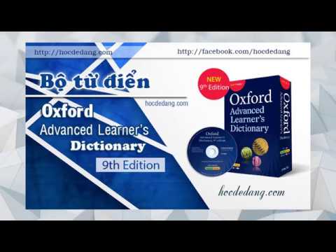 Video Hướng dẫn chi tiết cài đặt từ điển Oxford Dictionary... - youtube