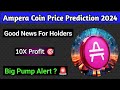 Ampera coin price prediction 2024 | Amp coin today news | Amp coin prediction | Amp coin analysis