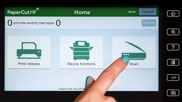 PaperCut MF for Sindoh Multifunction Devices Interface Walkthrough