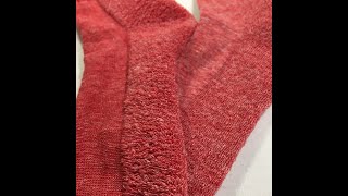 全く匂いが気にならない本当に気持ちいリネン底パイルソックス