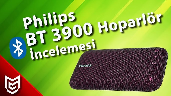 Enceinte Bluetooth Philips Blanche - BT3900W/00