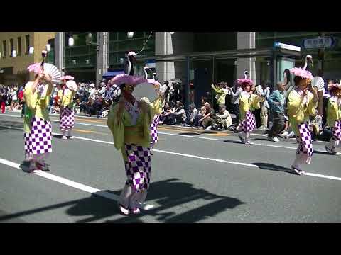 博多川端好いとったい　博多民踊協会　新天町　博多どんたく 2018