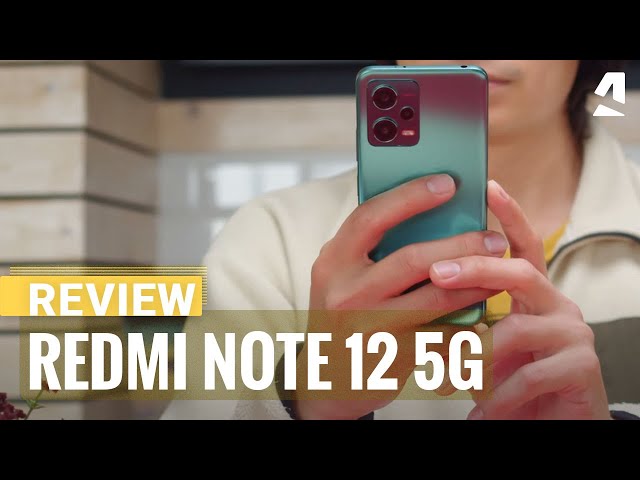 Xiaomi Redmi Note 12 5G review 