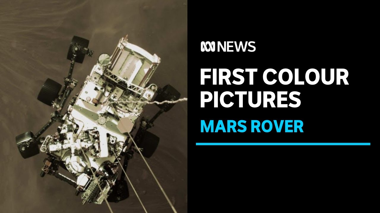 NASA releases the first colour photographs of its Perseverance rover ...