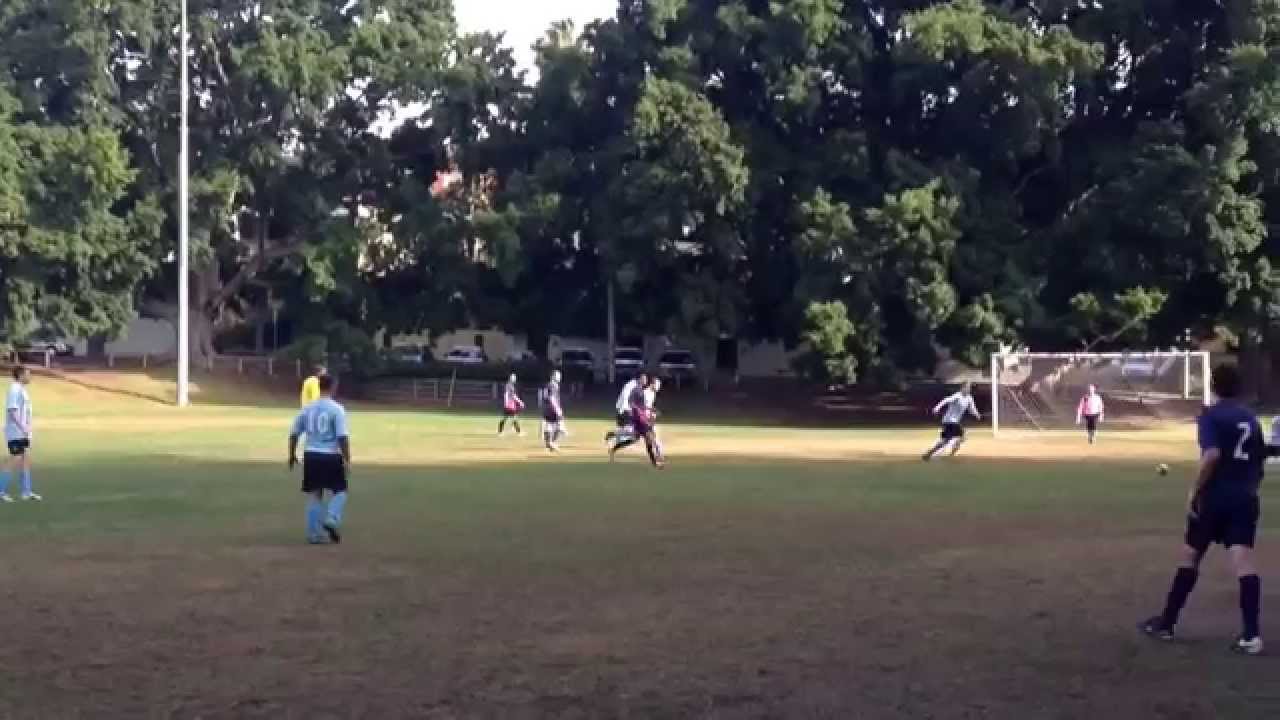 More patient build up play leads to Hammo putting the ball in the net, offside.