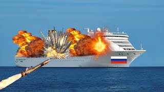 2570 RUSSIAN SOLDIERS DIE ON THE SHIP! The border sea is a witness to the toughness of Ukraine