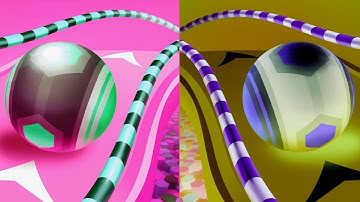 Action Ball 🏀 vs Reverse Ball Colour Run gameplay walkthrough , iOS Android New Update (part : 1719)