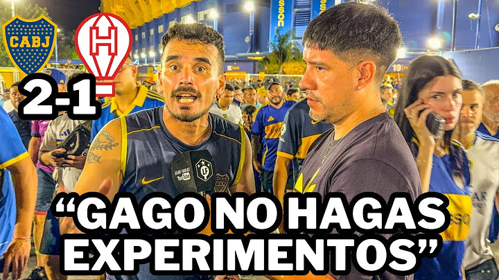 BOCA 2 -1 HURACÁN | REACCIÓN CON LOS HINCHAS