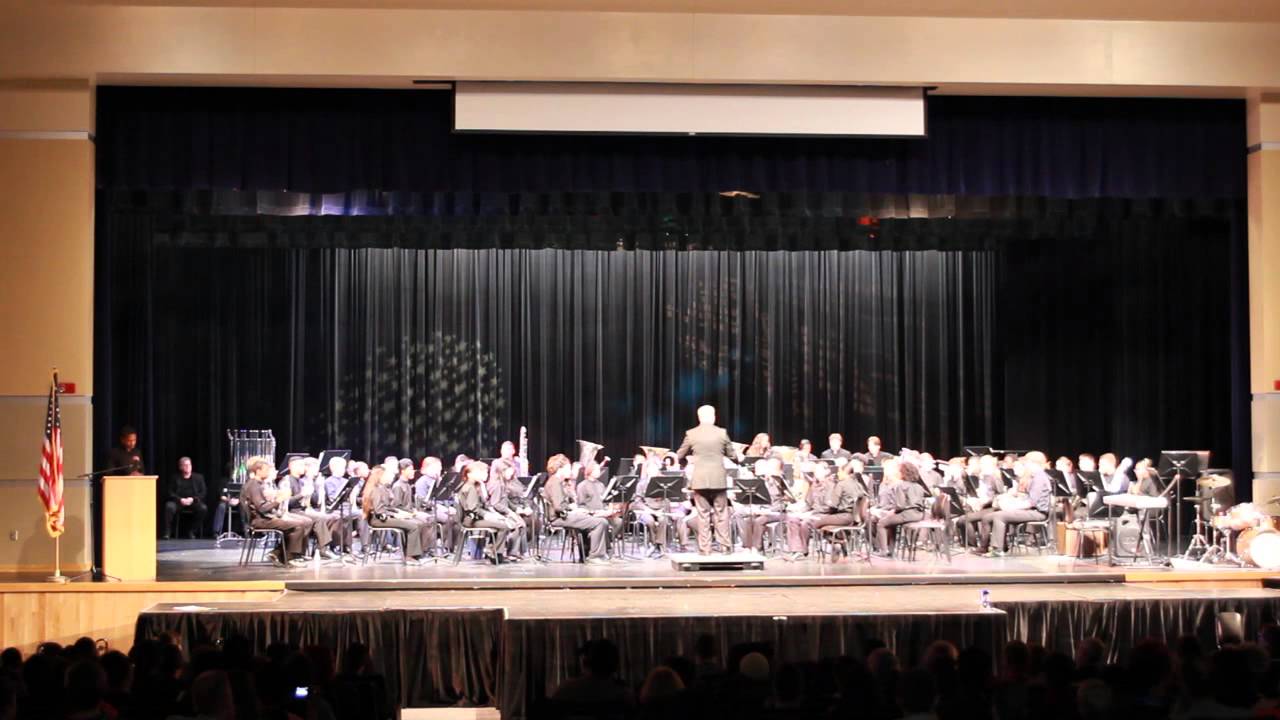 Apopka High School Fall 2015 Concert Wind Symphony Band Armed