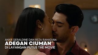 Adegan Ciuman Anya Geraldine dan Reza Rahadian di Layangan Putus The Movie