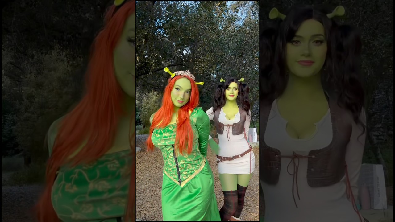 Shrek and Fiona if they were wlw 💅🤭