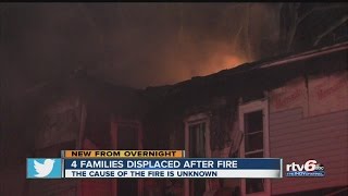 Four families displaced after Lebanon fire