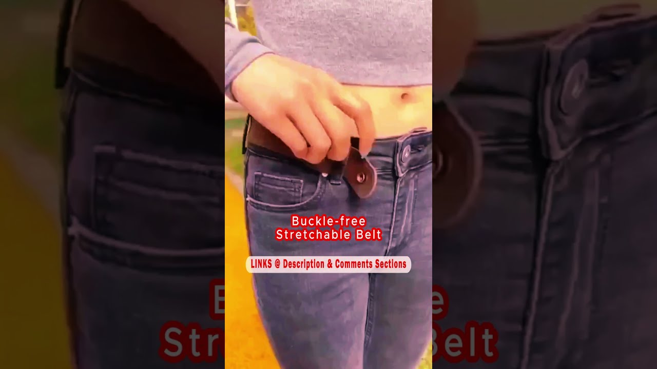 𝐁𝐮𝐜𝐤𝐥𝐞-𝐟𝐫𝐞𝐞 𝐒𝐭𝐫𝐞𝐭𝐜𝐡𝐚𝐛𝐥𝐞 𝐁𝐞𝐥𝐭  |  