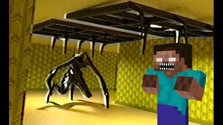 Monster School : THE BACKROOMS CHALLENGE - Minecraft Animation