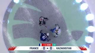 FRANCÚZSKO vs. KAZACHSTAN | 1:3 | IIHF Majstrovstvá sveta 2024 - Highlighty zápasu
