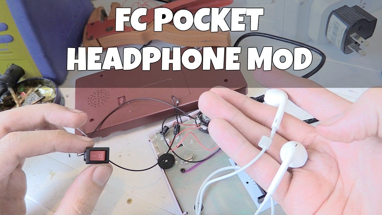 Adding headphones to FC Pocket