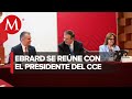 CCE y Ebrard hablan sobre migración e inspecciones a transportes de mercancías