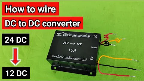 24v to 12v converter | dc to dc converter
