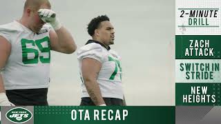 He's Come Back To Camp Confident | 2-Minute Drill: OTA Update | The New York Jets | NFL
