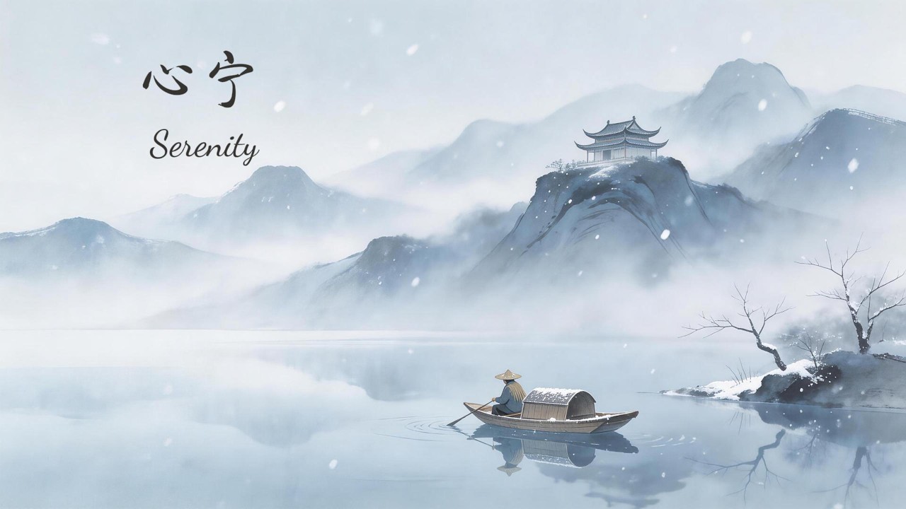 山水入梦 | 唯美古筝二胡，修复内耗，禅意冥想 Mountain & Water Dreams | Healing Guzheng for Inner Peace & Mindfulness
