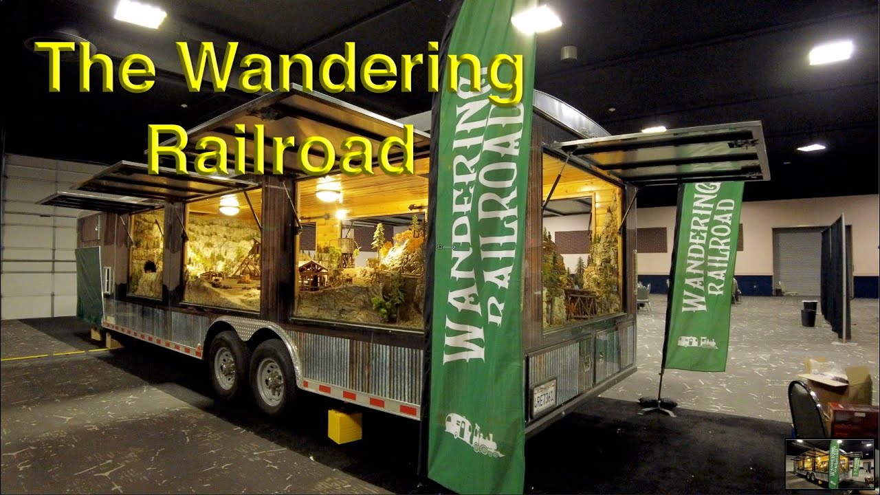 It’s Amazing! The Wandering Railroad - Mobile Railroad Layout in 4K ...