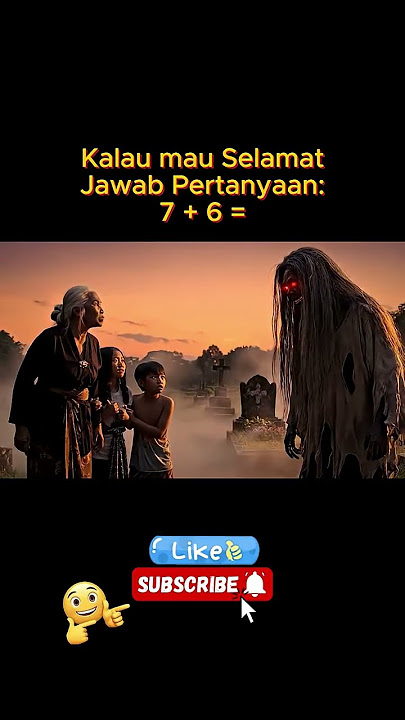 Ayo takut lohh?#shots #hantu #cartoon 