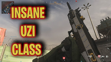 BEST UZI CLASS SETUP - MODERN WARFARE - WARZONE - CALL OF DUTY - COD MW