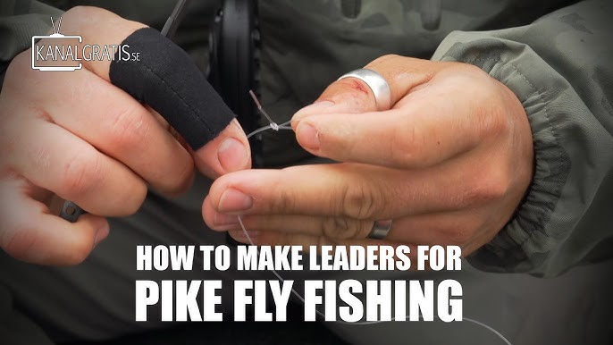 HOW-TO  Tying A Fluorocarbon Pike Leader With Mikko Seppänen
