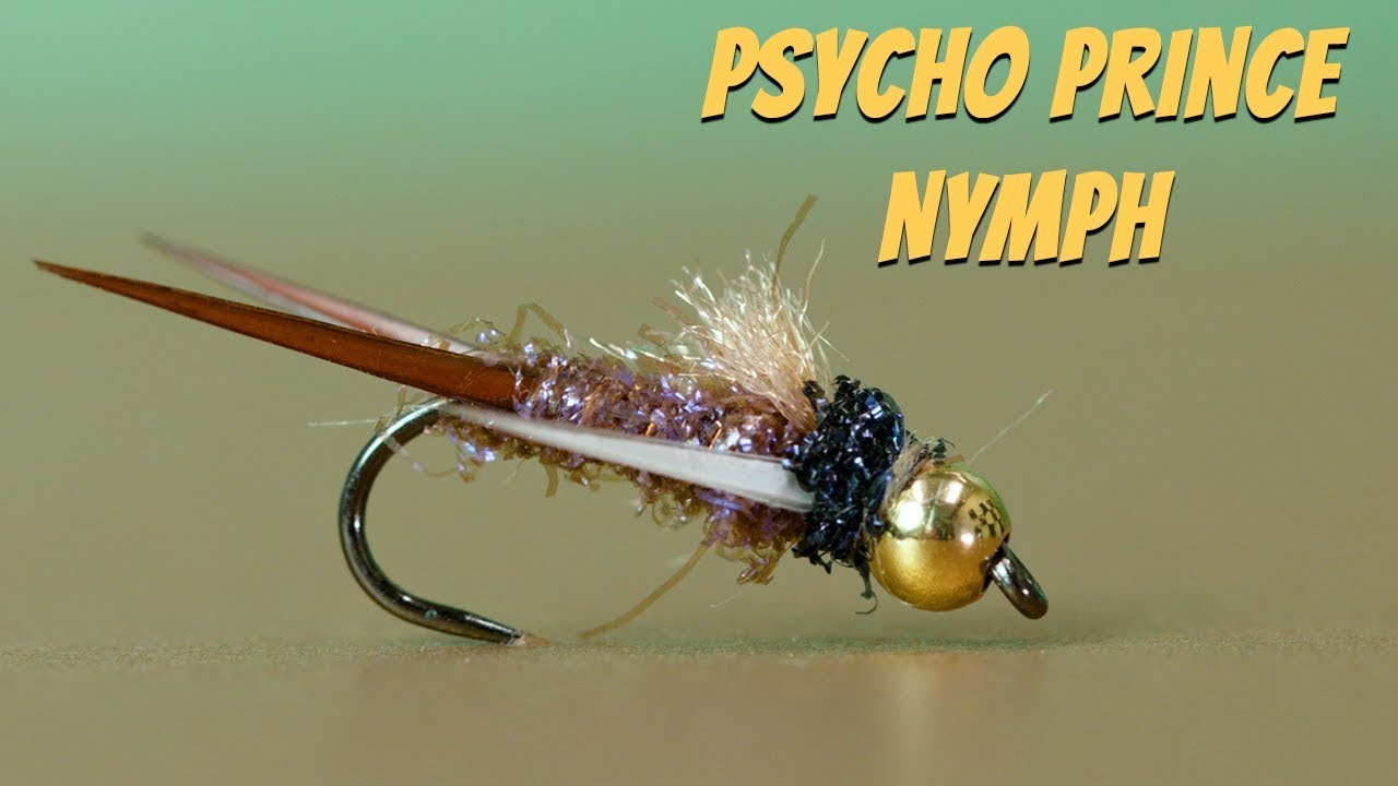 Psycho Prince Fly One of the BEST Nymph Fly Patterns Fly Tying