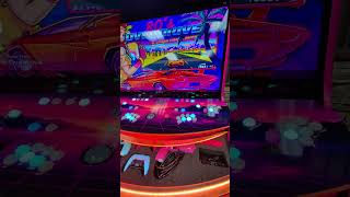 4-Player Elite Arcade Cabinet with Retro Wave Theme from Retro-Cade!