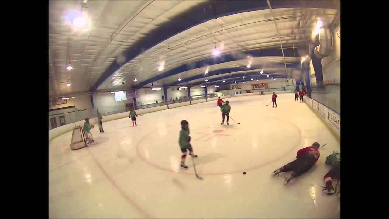 Devastating hit from behind in youth hockey YouTube