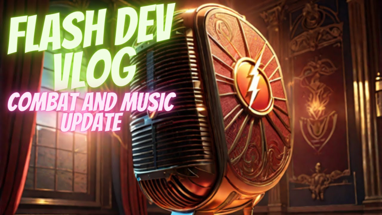 Flash Game Developer Vlog - Combat, Voice Acting, and Music