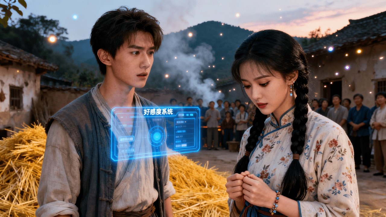 剛穿越就面臨餓死，綁定了好感系統。靠對妻子好就能變強，最後帶全村熬過災荒，創辦自己商業帝國。#短剧 #drama #情感#爽剧#短劇 #短剧全集