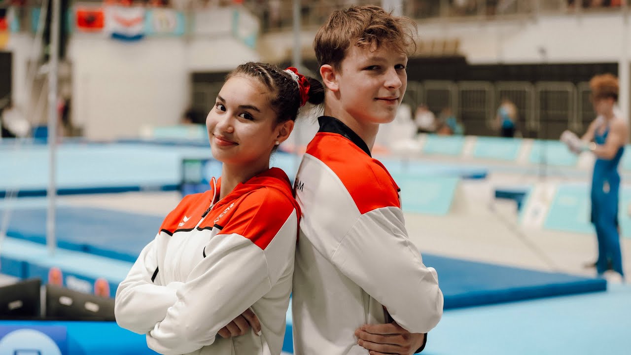 Valentina und Vincent überzeugen im Mixed-Finale | EYOF Maribor 2023