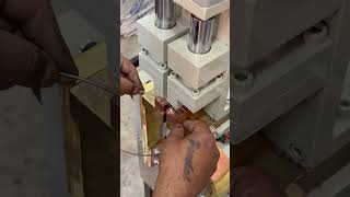 Butt welding machine for rings welding #machine #manufacturing