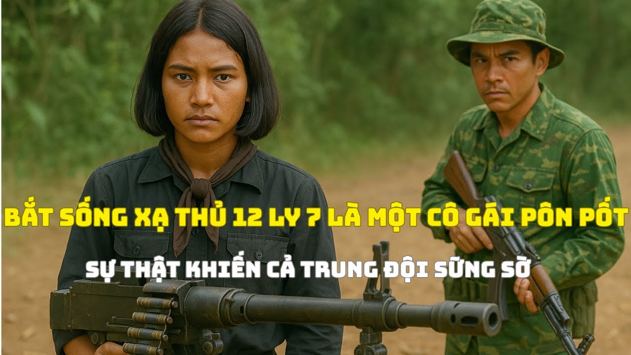 Bắt Sống Xạ Thủ 12 Ly 7 Là Một Cô Gái Pôn Pốt – Sự Thật Khiến Cả Trung Đội Sững Sờ|Lính Thời Chiến