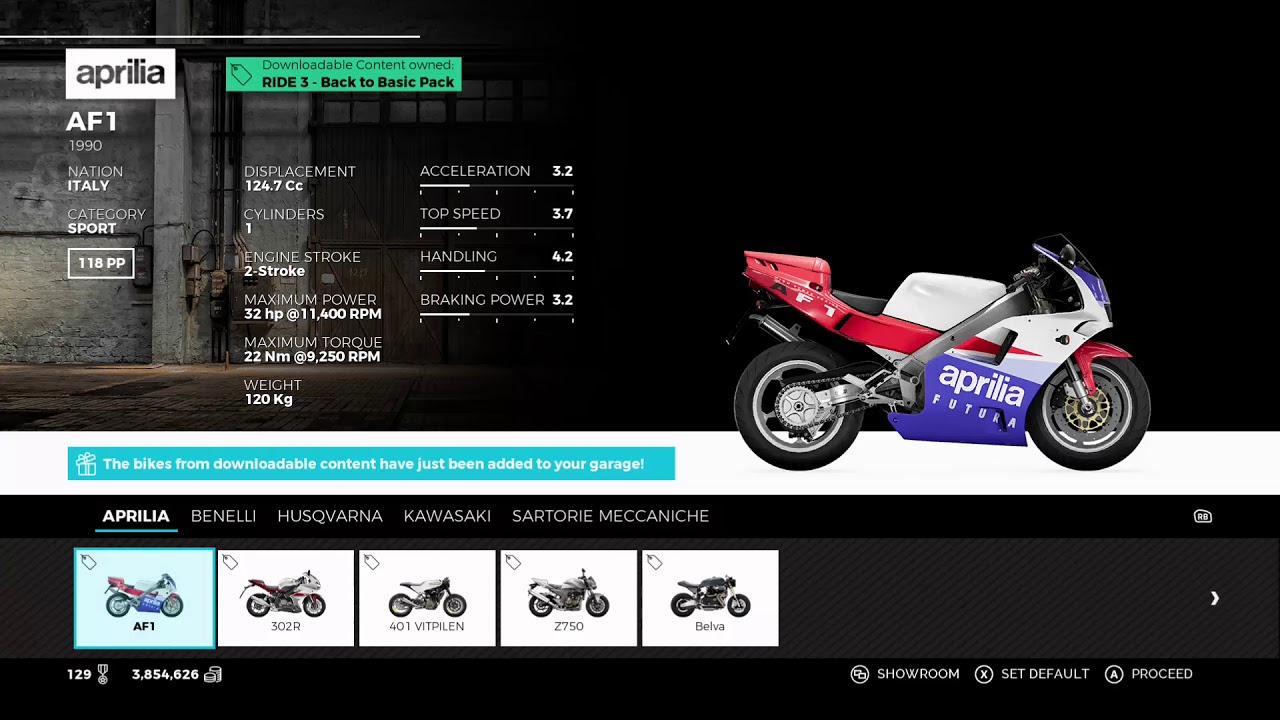 New Ride 3: Back to Basic DLC pack