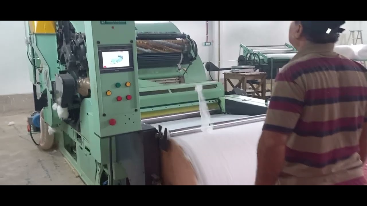 HIGH PRODUCTION BEST QUALITY ABSORBENT SURGICAL CARDING MACHINE BY AMARNAATHH ENGINEERING 7708923666