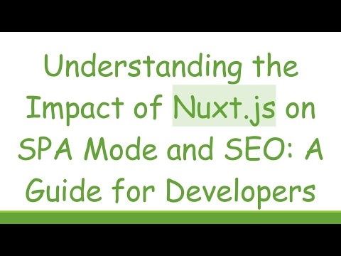 Understanding the Impact