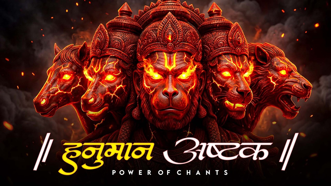 संकटमोचन हनुमान अष्टक - Sankatmochan Hanuman Ashtak With Lyrics - Powerful Chants - Manoj Mishra