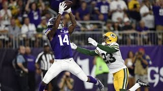 Stefon Diggs vs Packers (NFL SNF Week 2 - 2016) - 182 Yards + TD! | NFL Highlights HD