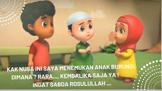 CARA NUSA Dan RARA Menyayangi dan Mencintai Binatang, (@Mutiara Bunda NR.032).