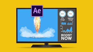 1 Simple Trick To Fix Lag In Adobe After Effects CC 2019 (2020) 