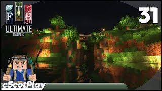 FTB Ultimate Reloaded w/ cScot : Ep 31 –Buildcraft Flood Gate, New Rivers, and a Bridge