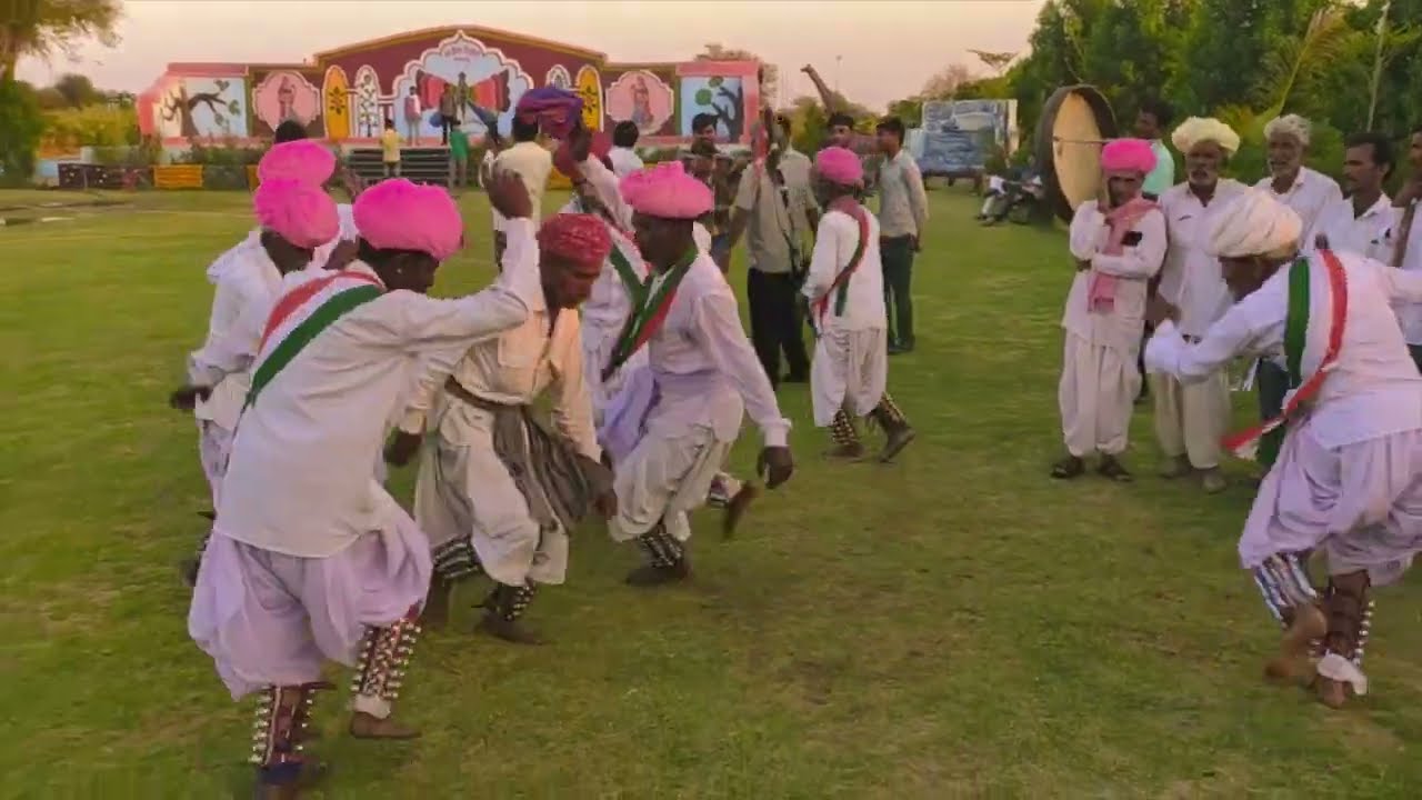 चंग फागण  लोकनृत्य  बिशनगढ (मंगलाराम गहलोत चंग पार्टी)