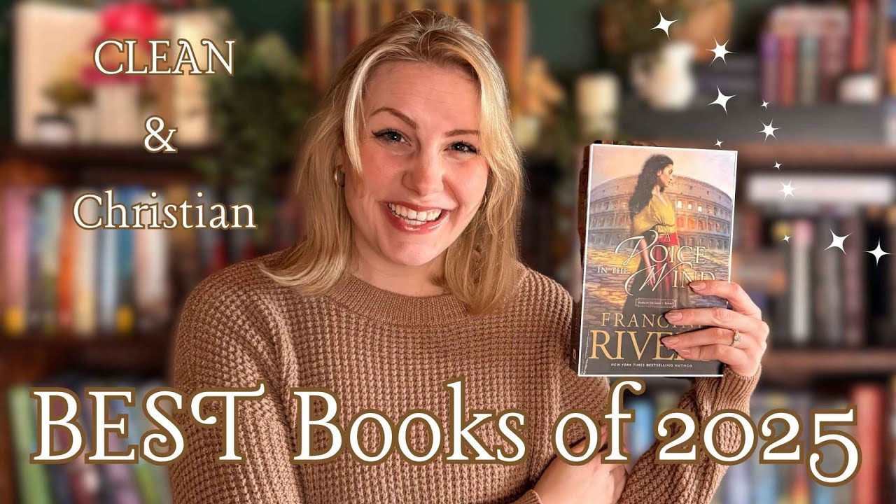✨ My Favorite Books of 2025 📚 | Clean & Christian-Friendly Book Recommendations!