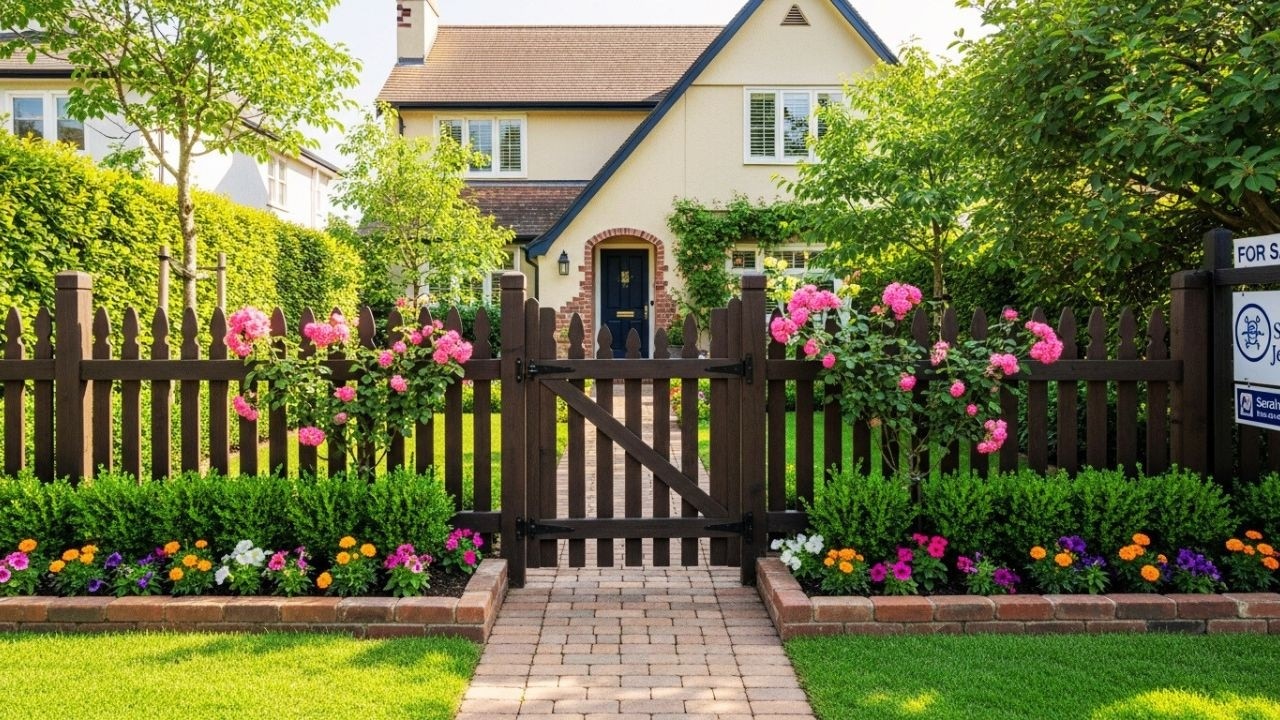 15 Front Yard Fence Ideas | That Instantly Boost Curb Appeal & Home ...