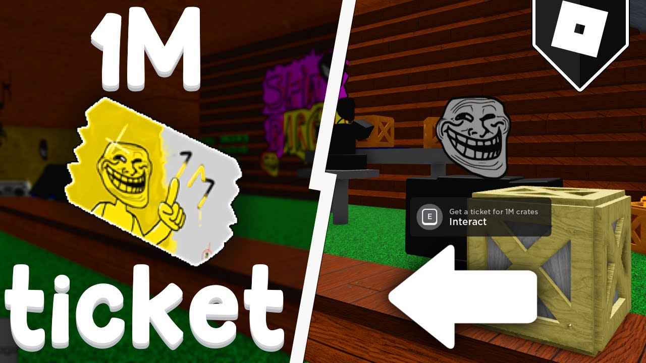 HOW TO GET 1M Ticket Badge in Trollge Battles ROBLOX!