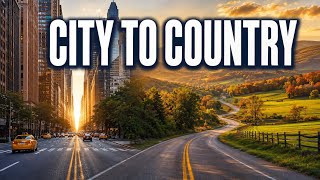 Leaving New York City: A Scenic Drive to the Hudson Valley in 4K⁠