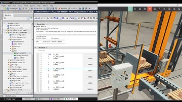 Factory I/O (Automated Warehouse) & TIA Portal